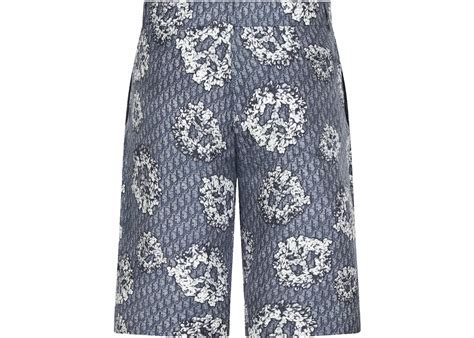 dior tears shorts|Dior x Denim Tears Silk Twill Shorts Blue Men's .